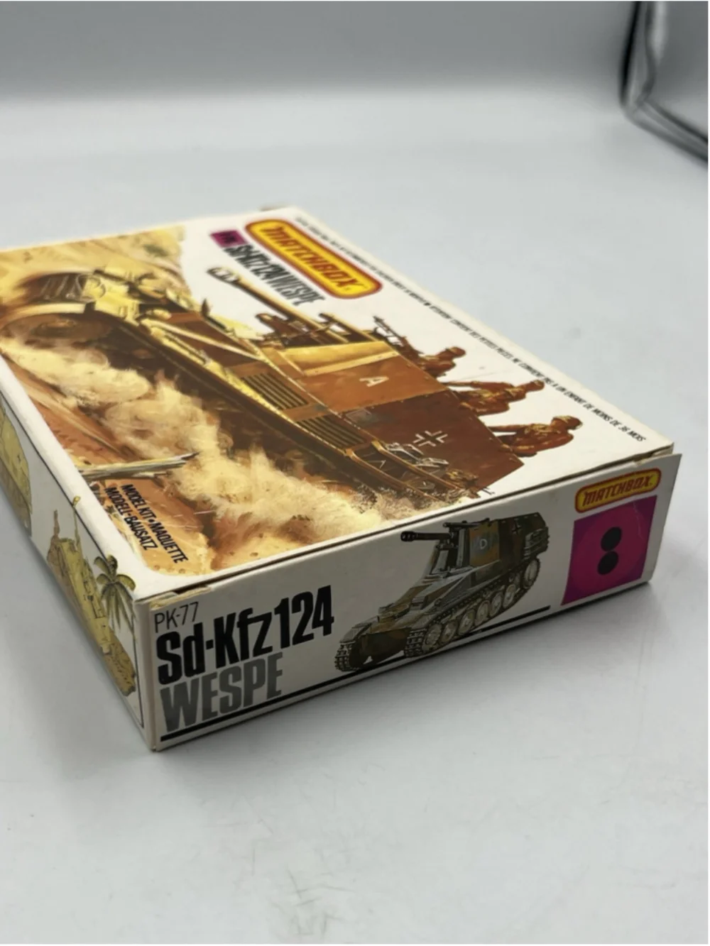 Matchbox 1/76 Sd-Kfz 124 Wespe Model Tank Kit Factory NEW IN THE BOX COLLECTIBLE